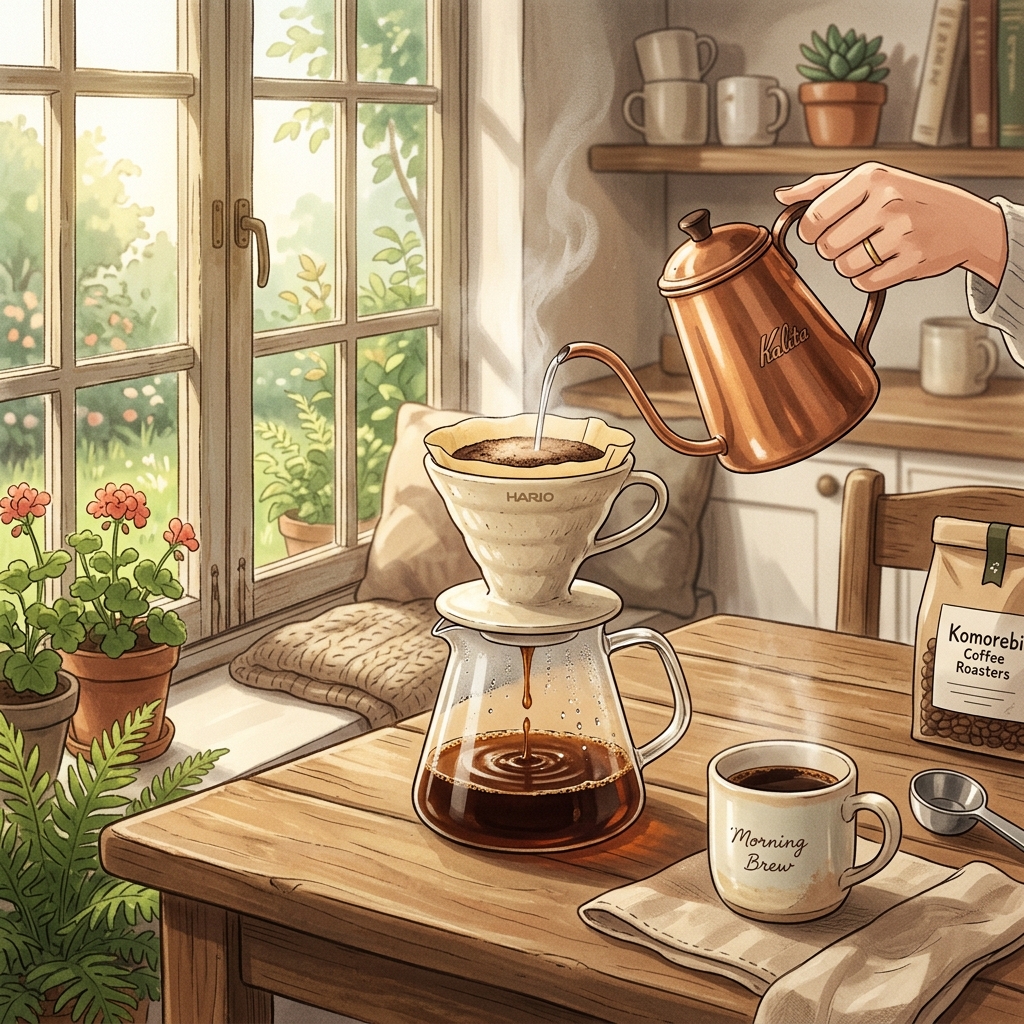 Drip Coffee Illustration
